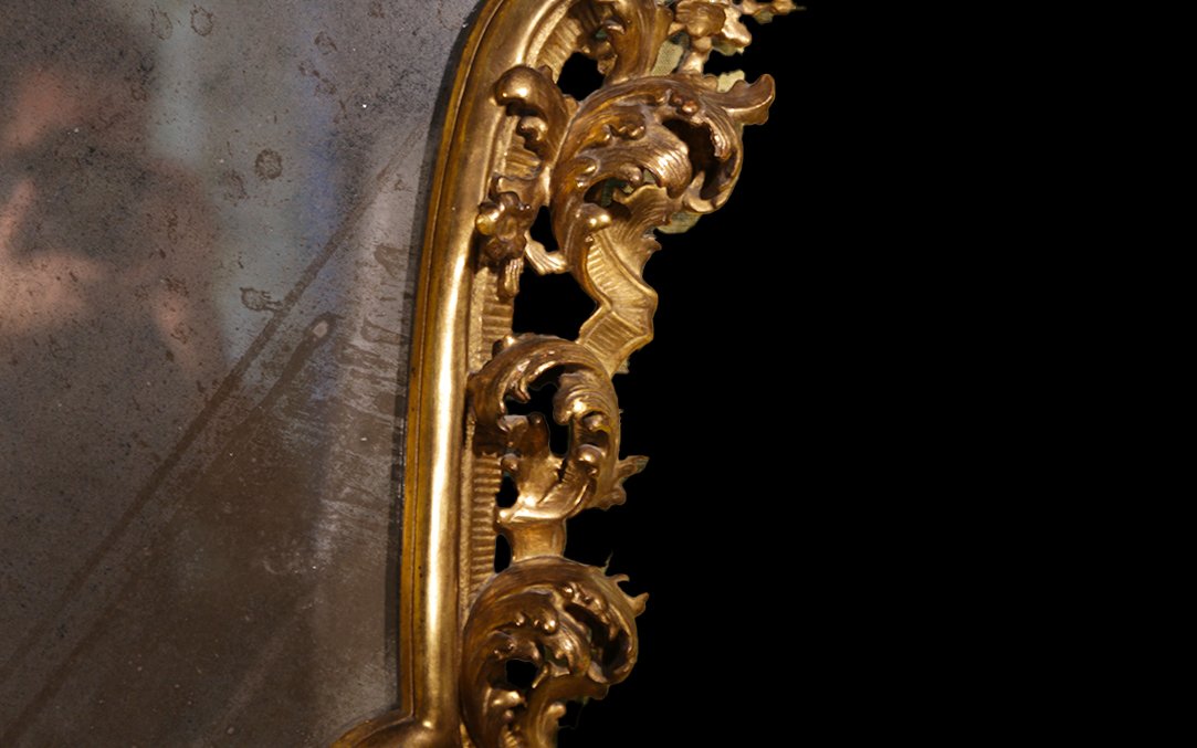 Miroir Italien XVIIIeme -photo-5