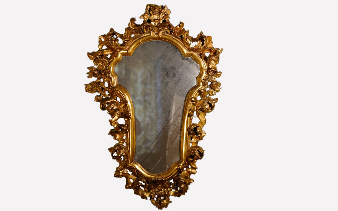 Miroir Italien XVIIIeme 