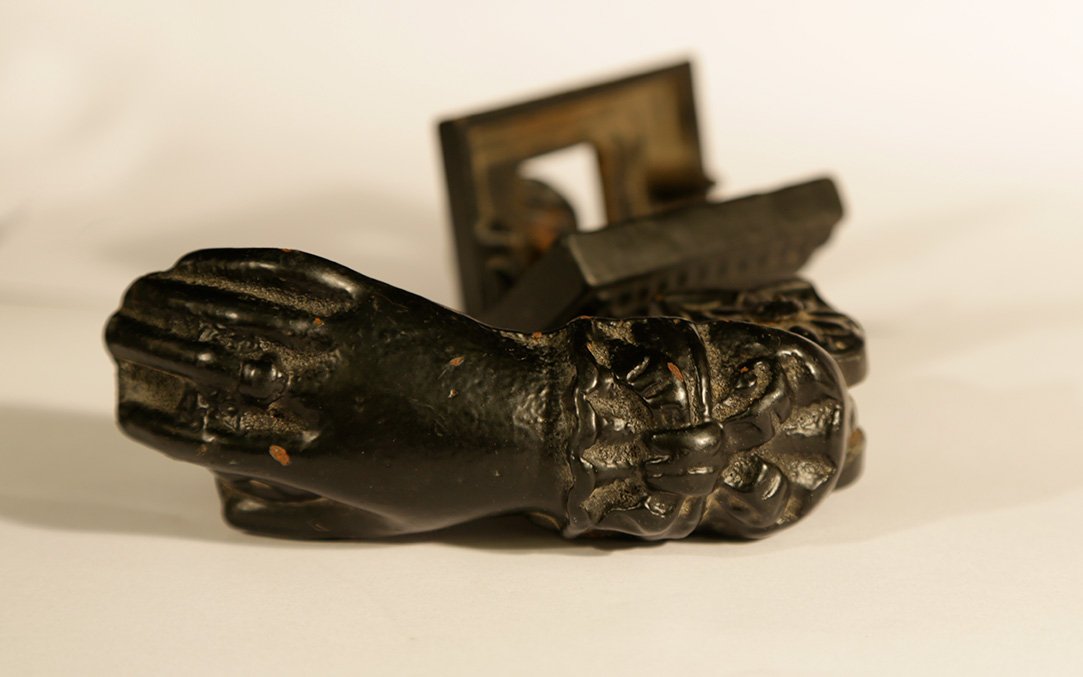 19th-century Cast-iron Door Knocker-photo-2