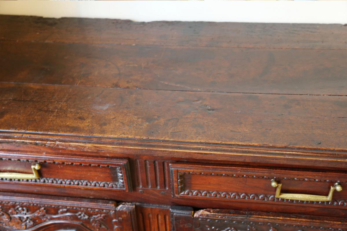 Walnut Buffet Eighteenth Century-photo-4