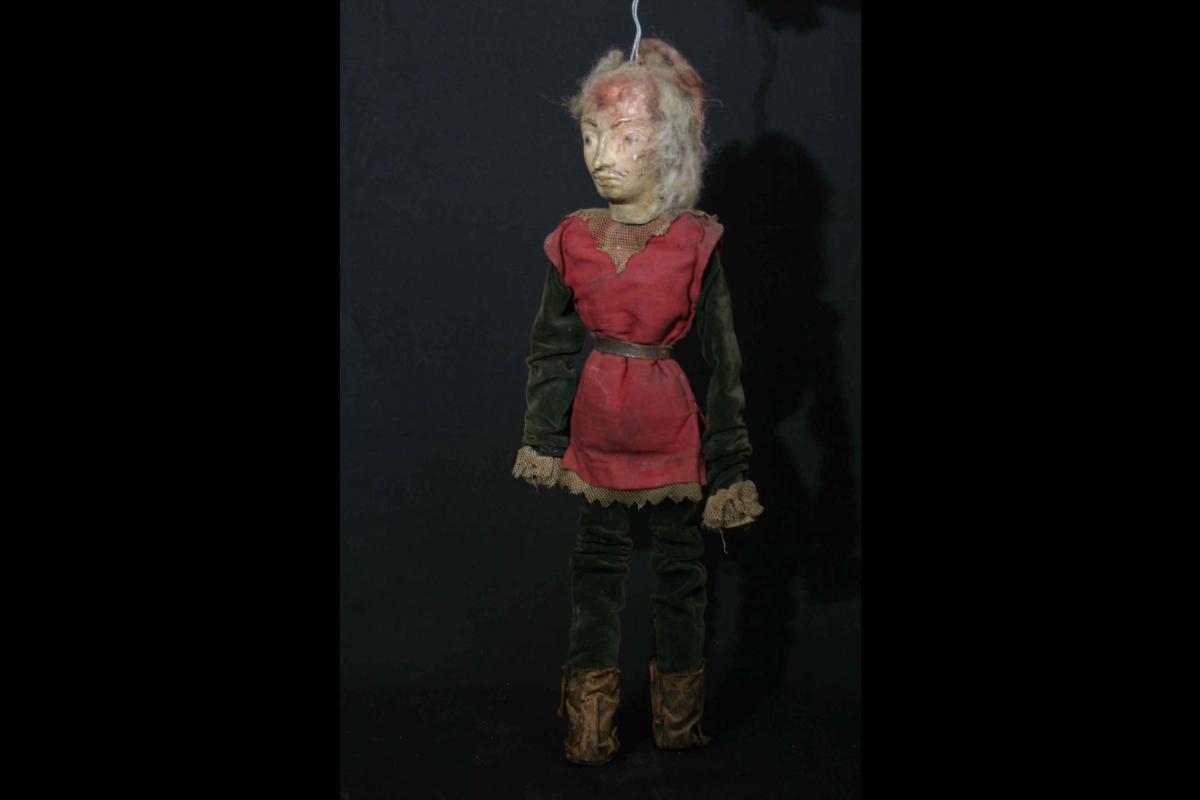 Puppet In Wood And Fabrics, 18th Century-photo-2