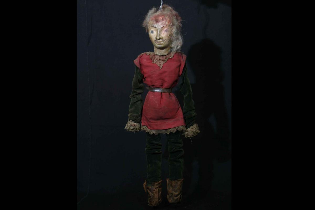 Puppet In Wood And Fabrics, 18th Century-photo-3