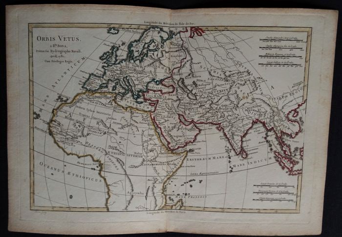 Pair Of Maps Of Europe From XVIIIth Century Cartographer R. Bonne-photo-2