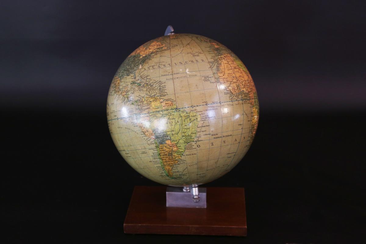 Globe Terrestre, 1960, Berolina, Poilitischer, Erdglobus-photo-3