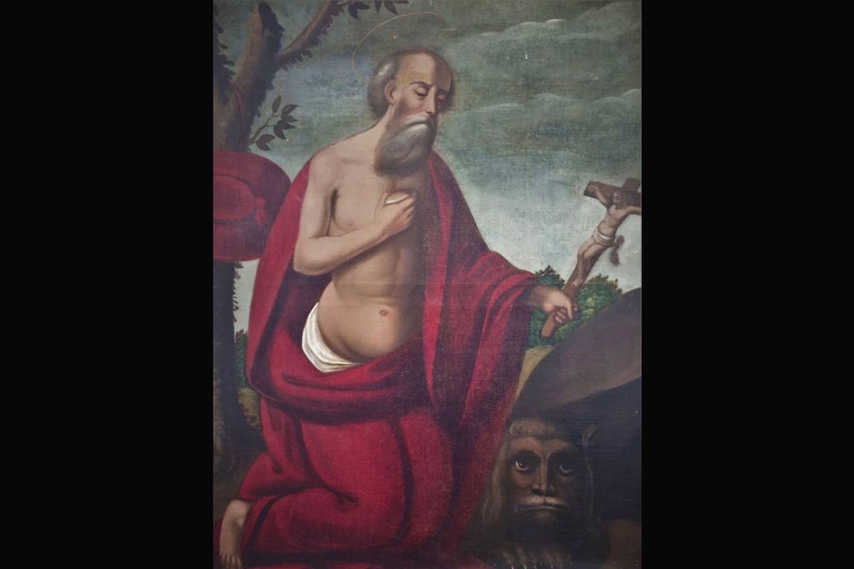 Oil On Canvas, XVII, Saint Jerome