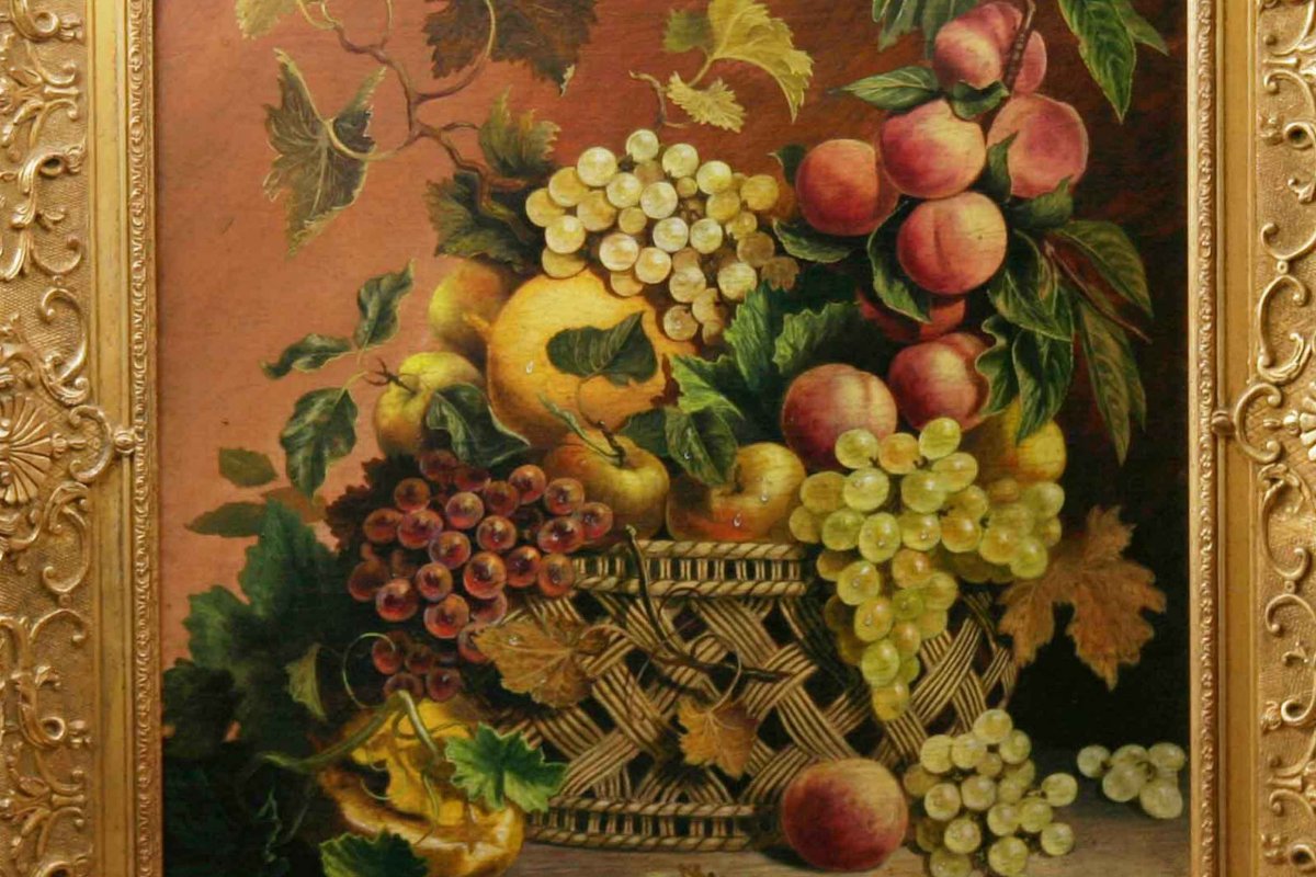 Great Still Life With Fruits, Early XIXth Century-photo-2