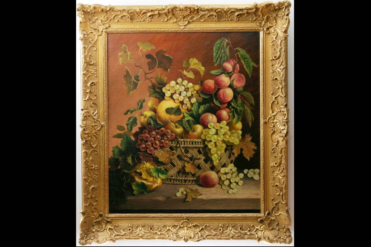 Great Still Life With Fruits, Early XIXth Century