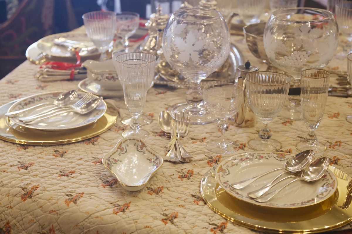 6 Gold Plates, Signed Callard-bayard-photo-6