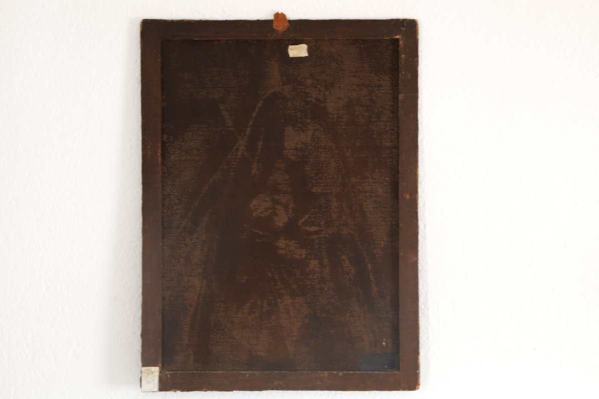 Mater Dolorosa XVIIème Siècle, Huile Sur Toile -photo-8