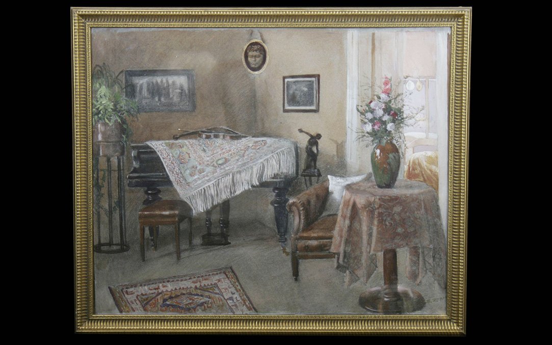 XIXth Century Interior Scene