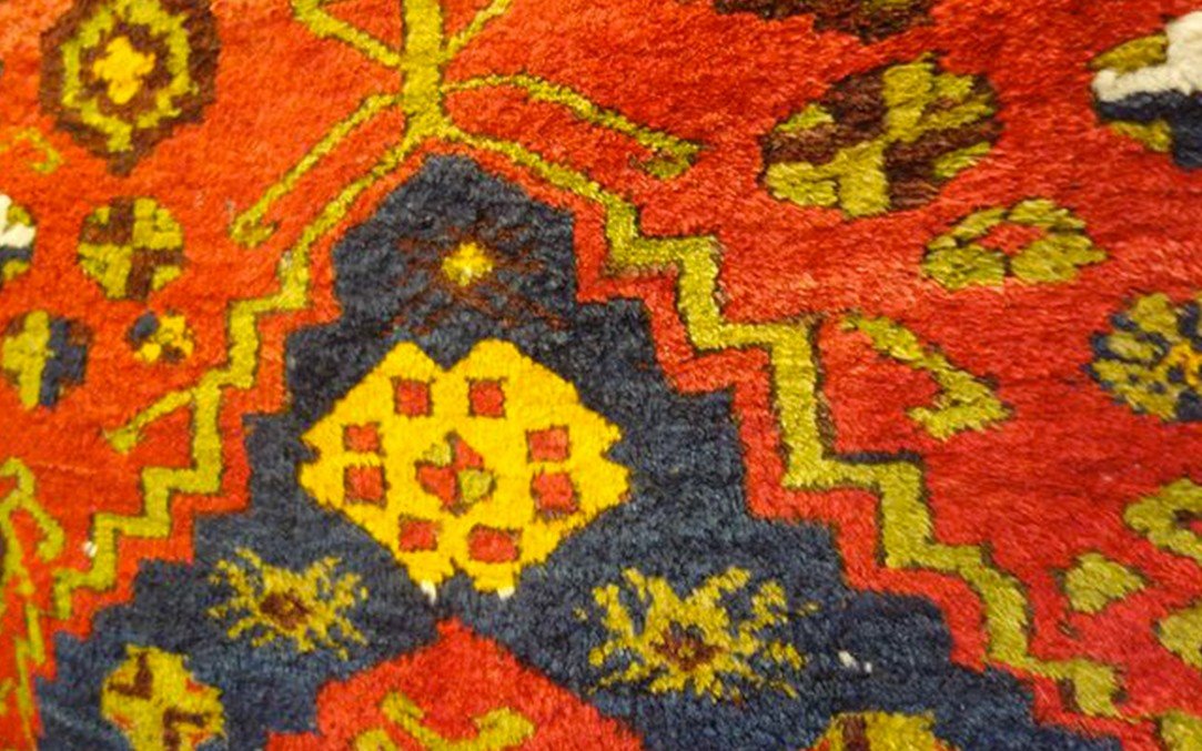 Wool Rug, Turkey, Circa 1920-photo-3