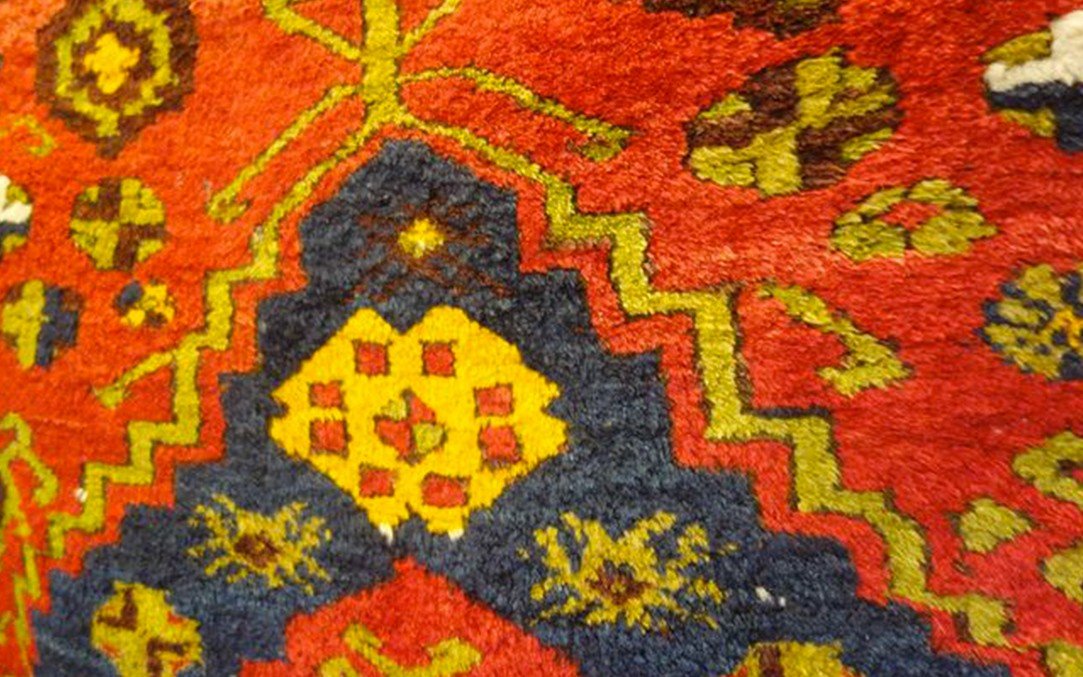 Wool Rug, Turkey, Circa 1920-photo-3