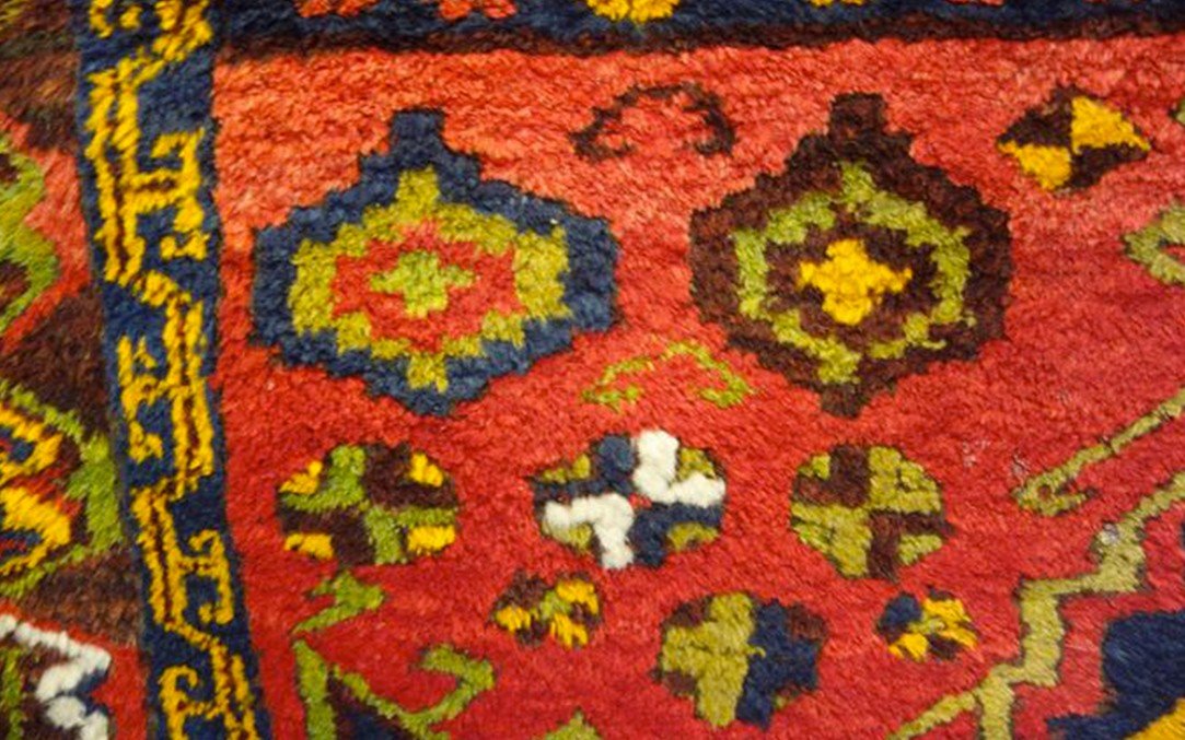 Wool Rug, Turkey, Circa 1920-photo-2