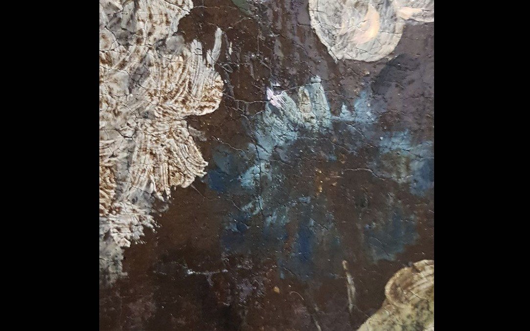 Huile Sur Toile, Nature Morte, Début XVIII, Italie-photo-3