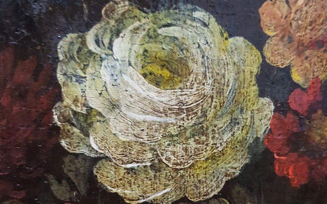 Huile Sur Toile, Nature Morte, Début XVIII, Italie-photo-4