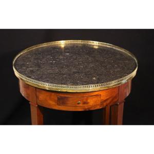 Table Bouillotte Directoire, Acajou, XVIIIeme