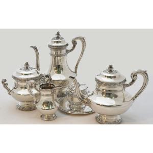 Tea & Coffee Service In Sterling Silver, 2180 Grams