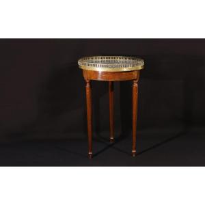 Petite table / guéridon bouillotte, début XXeme (ht:54 cm)