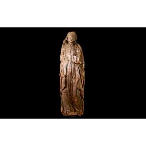 Statue Romane, circa 1450-1500, chêne
