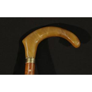 Bakelite And Rosewood Cane, Circa 1920