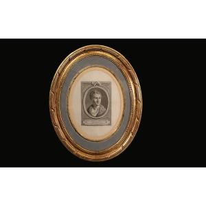 Portrait J.J Rousseau, gravure XIXème