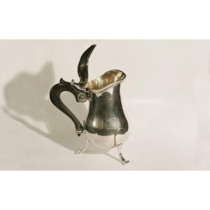 Verseuse, argent massif, Minerve, (hauteur: 14 cm) 