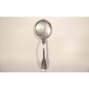 Crumb Shovel, Silver-plated Metal