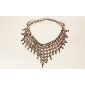collier à pendants en argent, Inde