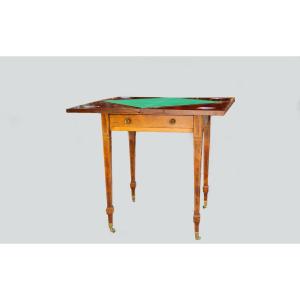 Games Table, Rosewood, 19th Century