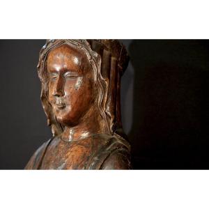 Saint Catherine, Romanesque (circa XVᵉ Century)