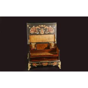 Writing Set, Boule Marquetry, 19th Century