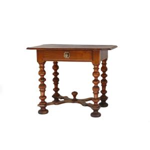 Table Louis XIV, chêne, XVIIeme siècle
