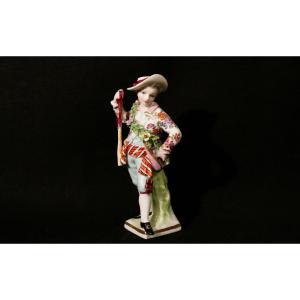 Personnage, porcelaine Meissen