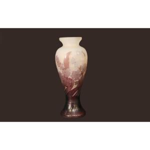 Vase Signed Gallé, Circa 1920–1936
