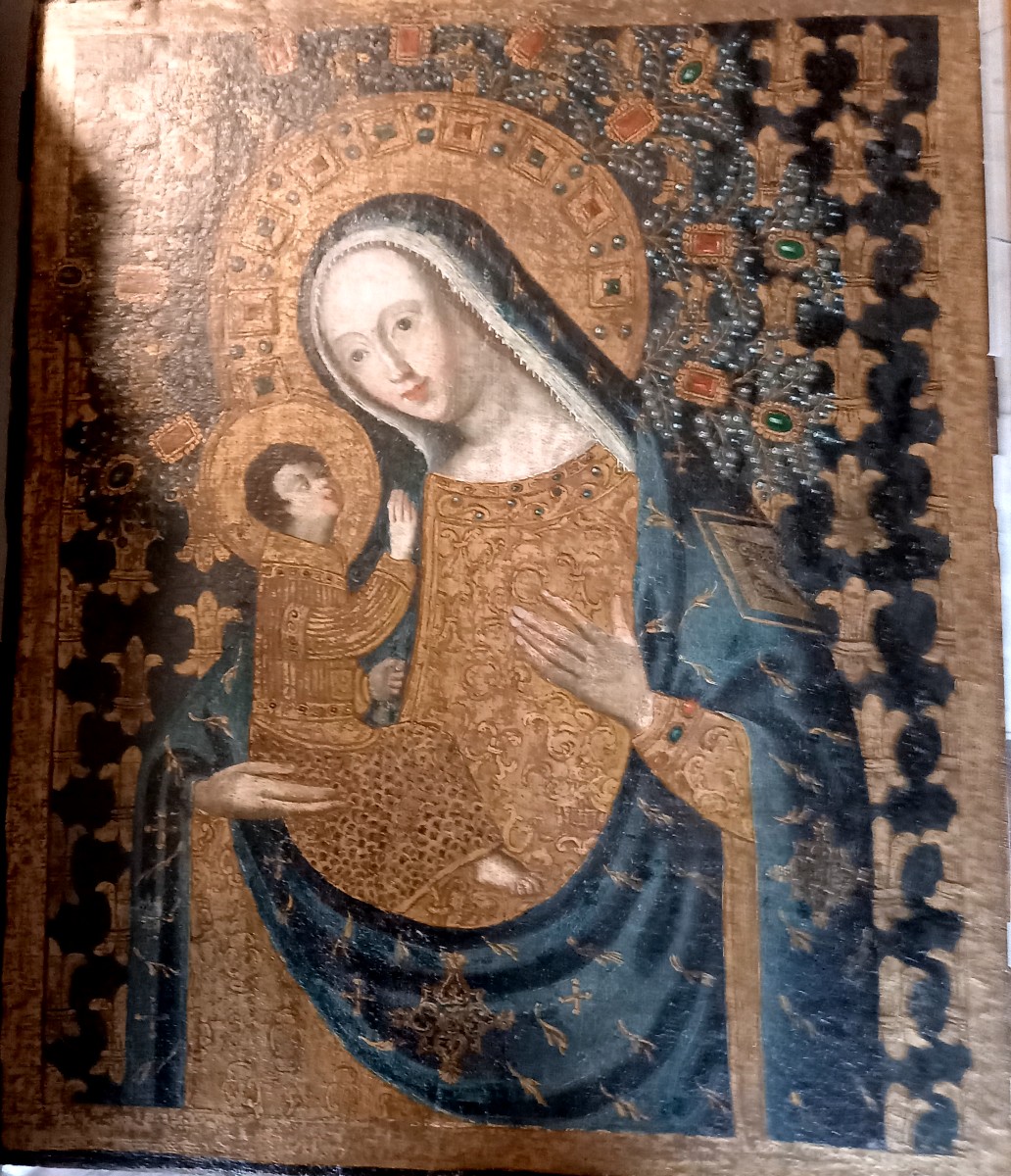 Vierge à l'enfant 18eme