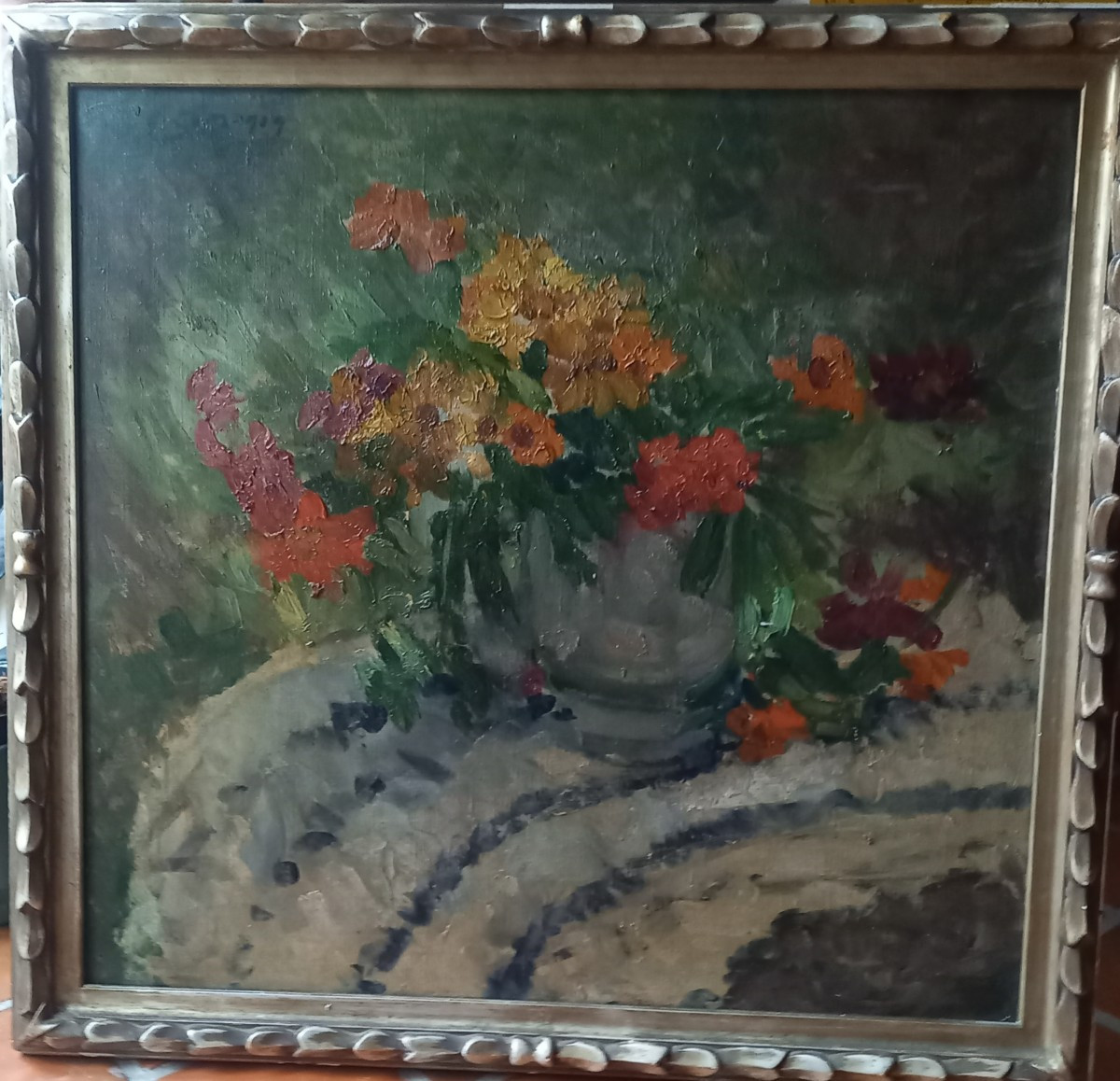 Simonin Victor huile sur toile