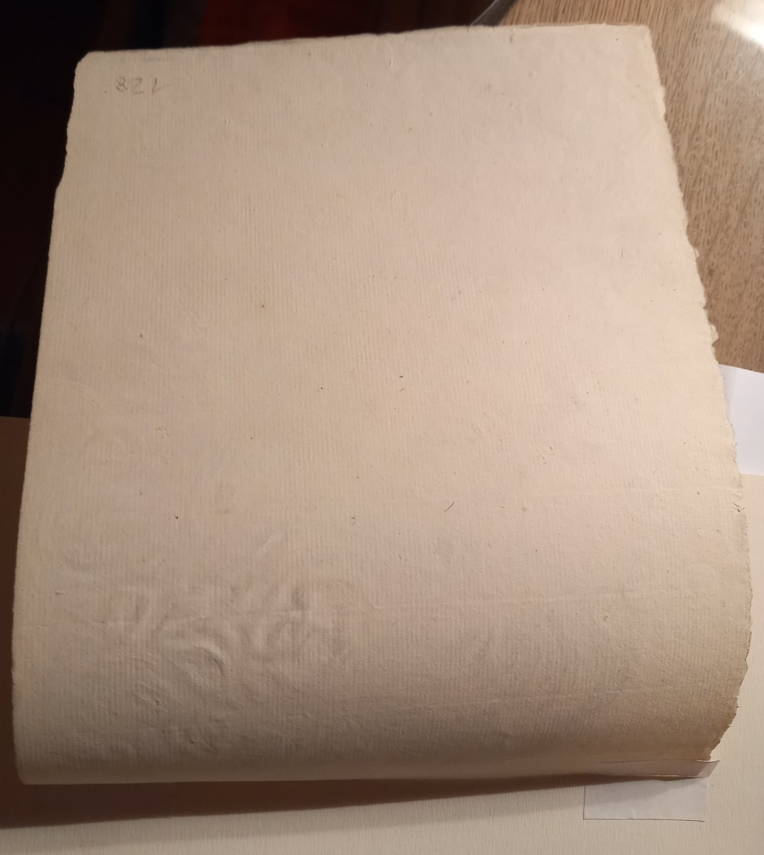 "Tête de femme" dessin  sur papier 18eme -photo-2