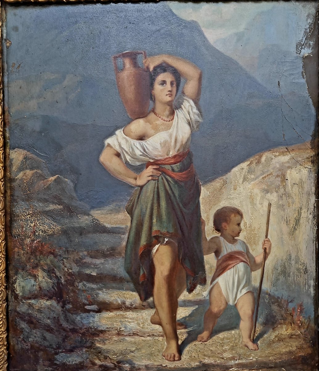 Oil On Panel 