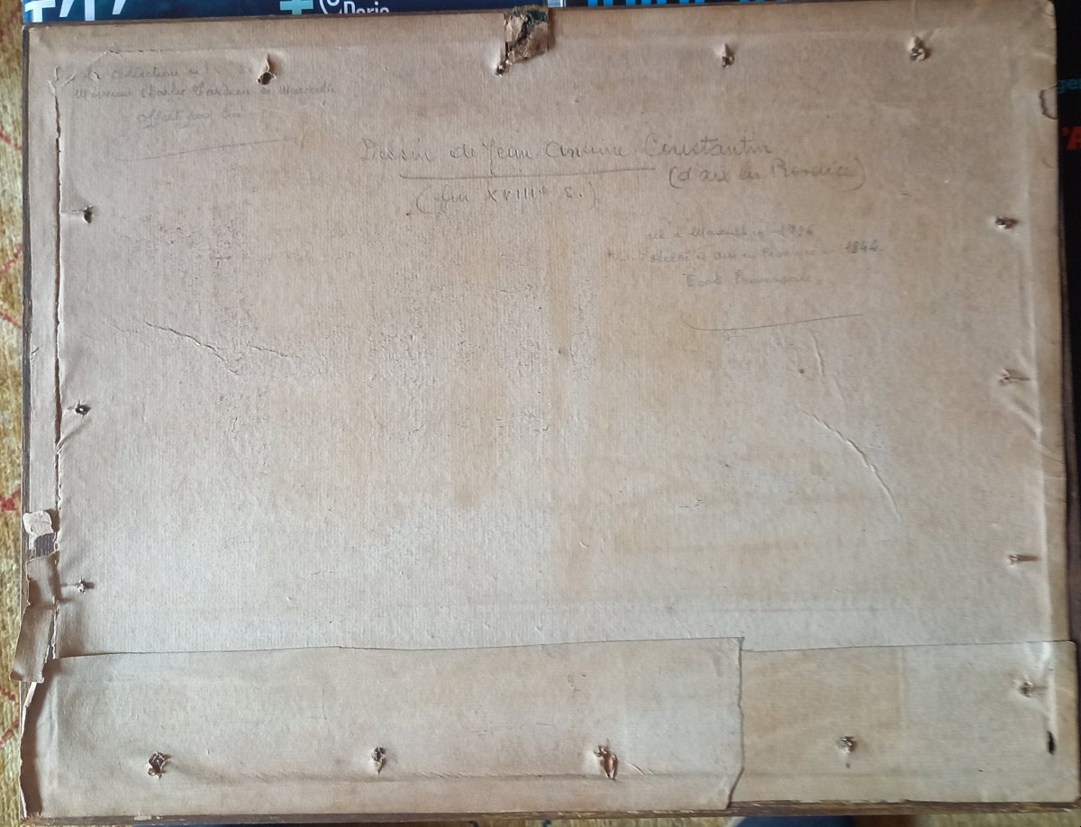 CONSTANTIN Jean Antoine . L'avis d'encre-photo-4