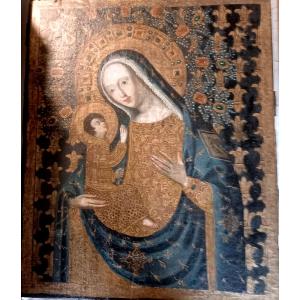 Vierge à l'enfant 18eme