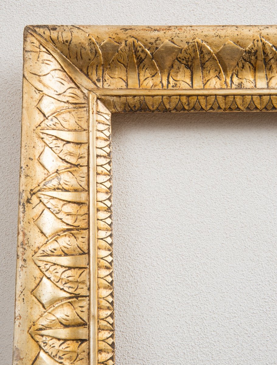 Ancient Neapolitan Empire Frame From The Early 19th Century.-photo-2