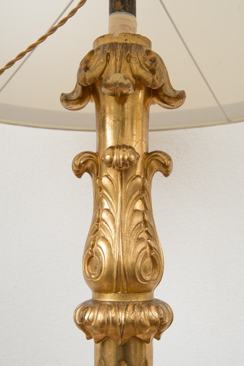 Pair Of Lamps From The Early 19th Century.-photo-2