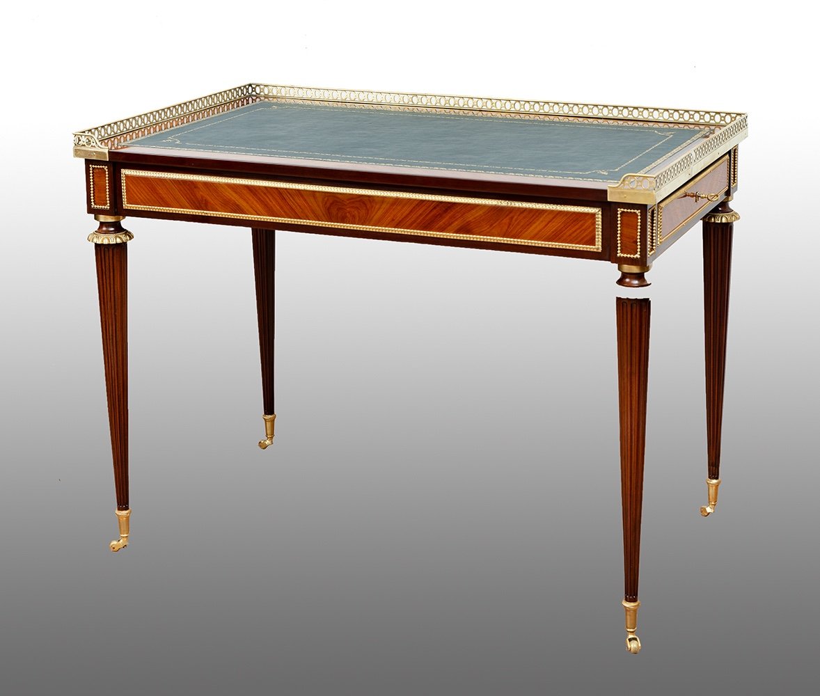 Antique Napoleon III Desk, 19th Century Period.
