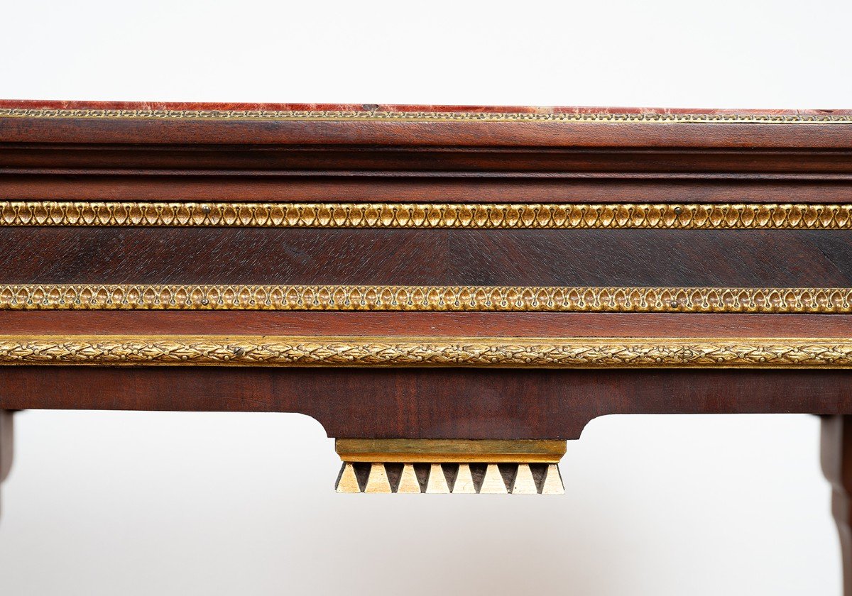 Petit Table Ancienne Napoléon III, époque 19ème Siècle.-photo-3