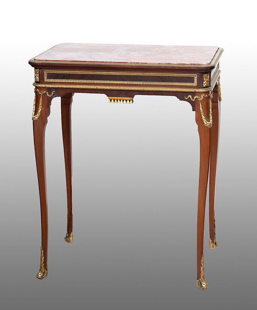 Petit Table Ancienne Napoléon III, époque 19ème Siècle.