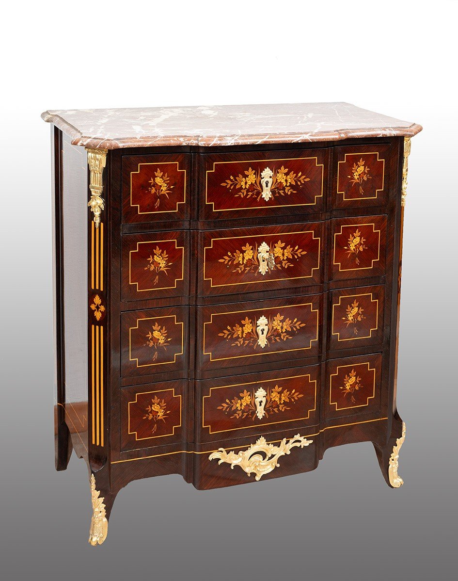 Napoleon III Chest Of Drawers, France, 19th Century.