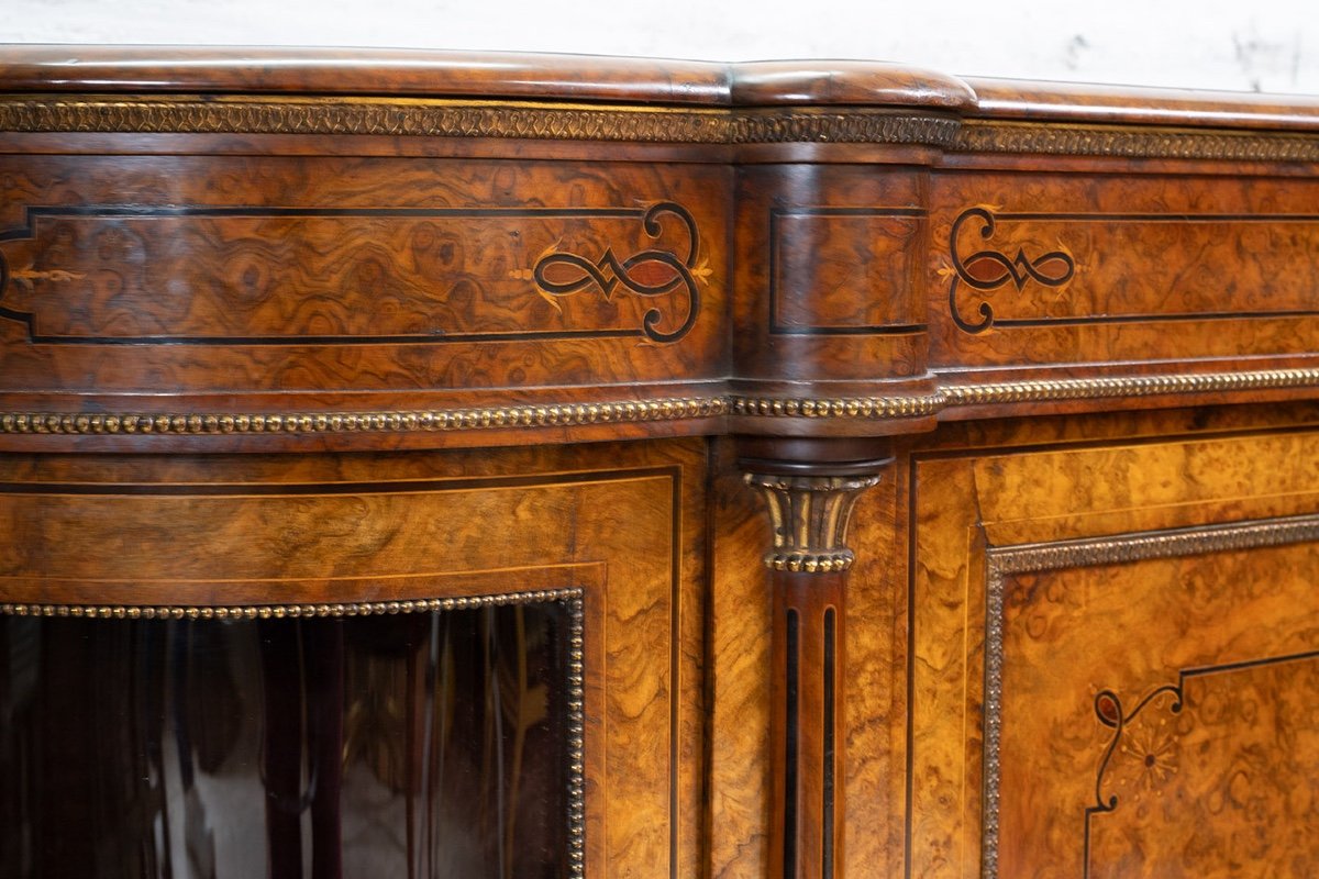 Antique Victorian Sideboard, England, 19th Century.-photo-3