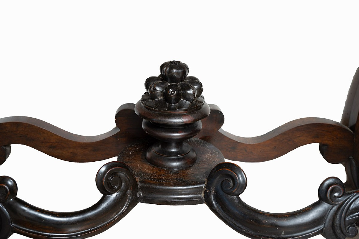 Console Napolitaine Ancienne Louis Philippe, XIXe Siècle.-photo-4