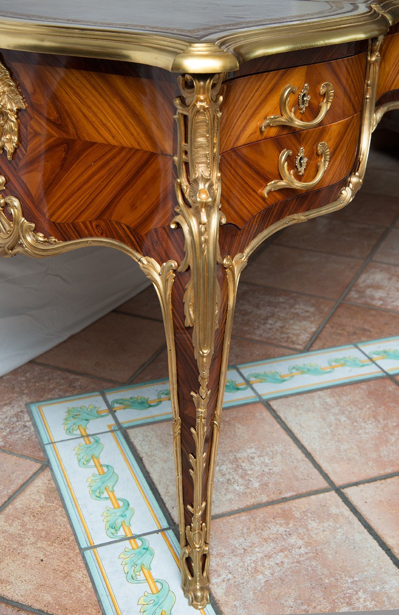 Bureau Ancienne Napoléon III France 19ème Siècle.-photo-1