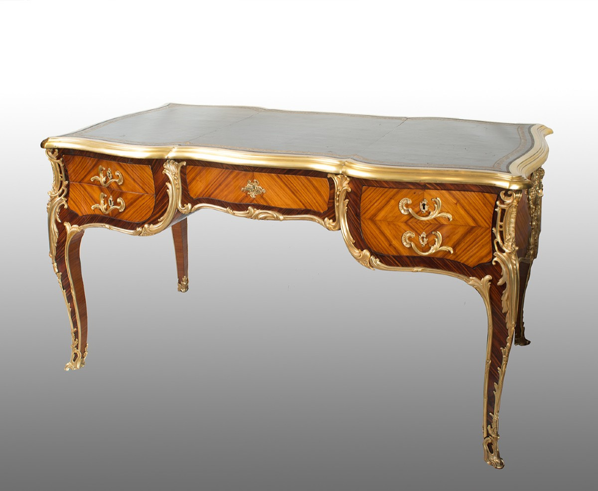 Bureau Ancienne Napoléon III France 19ème Siècle.